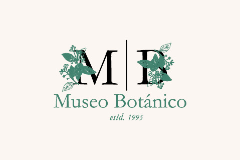 Museo Botánico estd. 1995 logo ontwerp door Het Grafisch Atelier